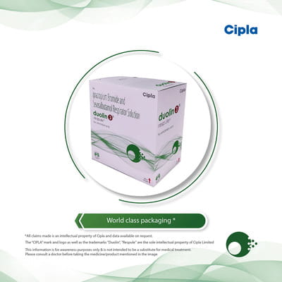 डुओलिन 3 500एमसीजी 3एमएल 5 रेस्प्यूल्स का पैकेट