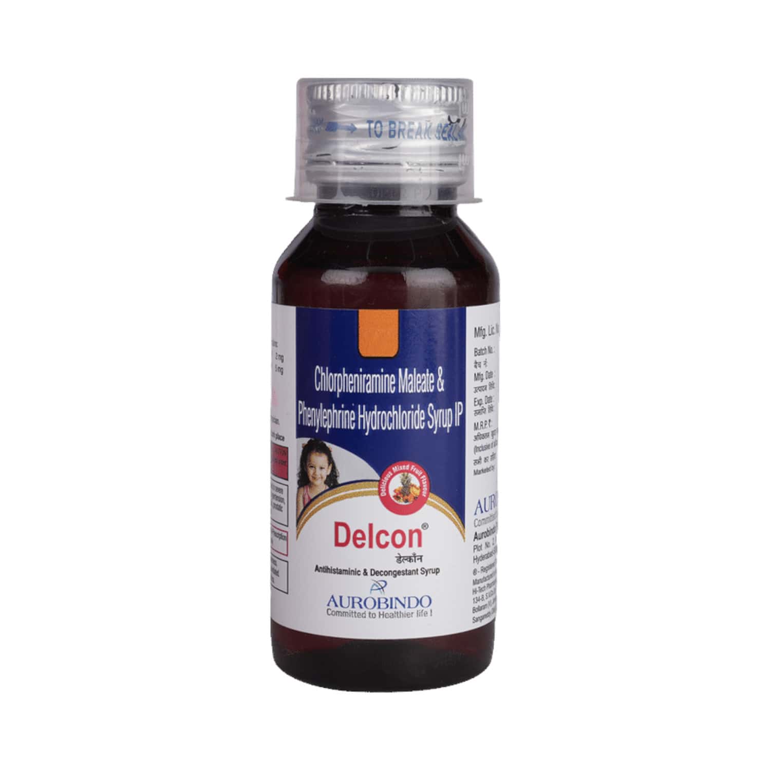 Delcot Syrup Delcon Mixed Fruit Flavour Bottle Of 60ml Syrup: Uses, Side Effects ...