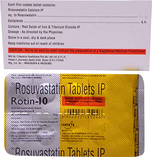 Rotin 10mg Strip Of 10 Tablets