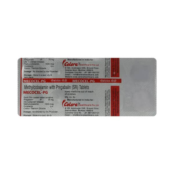 Mecocel Pg 75Mg Strip Of 10 Tablets