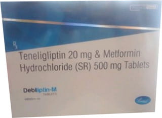 डेबिलिप्टिन एम 20/500एमजी की स्ट्रिप 10 टैबलेट्स