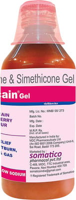 Polycain Jamaican Strawbery Flavour Sugar Free Bottle Of 200ml Gel