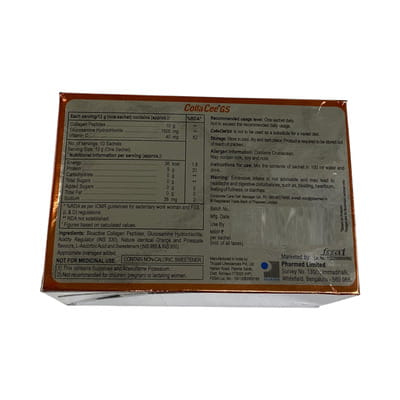 Collacee Gs Orange Pineapple Flavour Sugar Free Sachet Of 12gm Powder