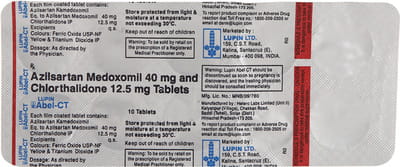 Abel Ct 40mg Strip Of 10 Tablets