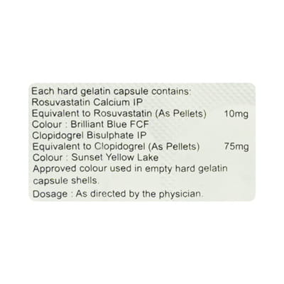 Rozudoc Cv 10mg Strip Of 10 Capsules