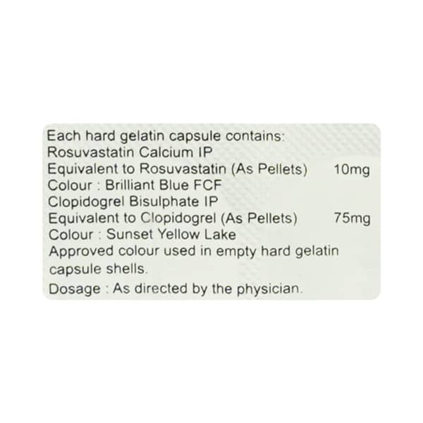 Rozudoc Cv 10mg Strip Of 10 Capsules