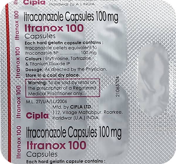 Itranox 100 Capsule