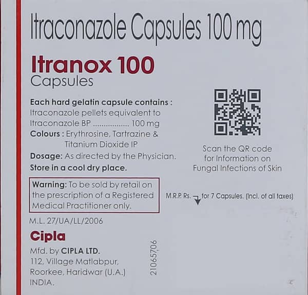 Itranox 100 Capsule