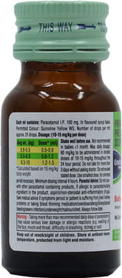 Crocin Baby Peppermint Flavour Bottle Of 15ml Drops