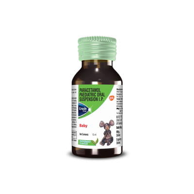 Crocin Baby Peppermint Flavour Bottle Of 15ml Drops