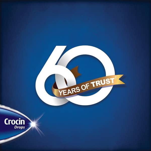 Crocin Baby Oral Drops | Peppermint Flavour