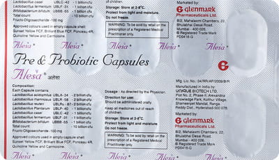 Alesa Strip Of 10 Capsules