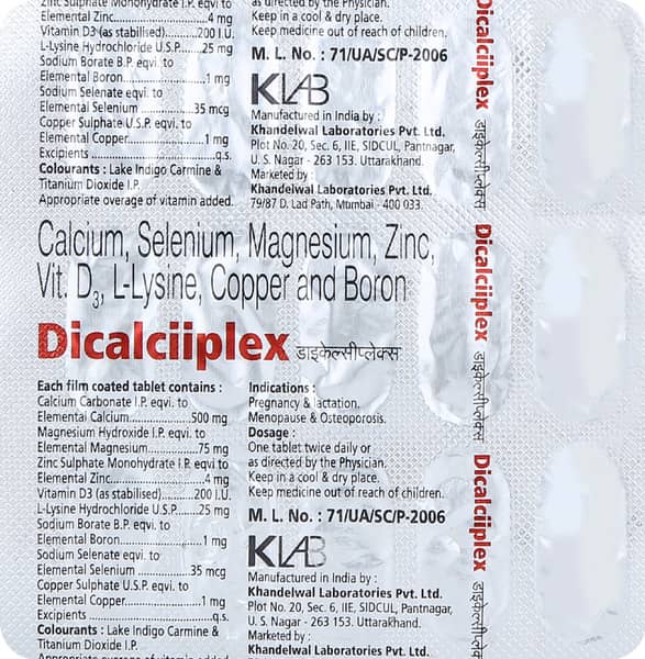 Dicalciiplex Tablet