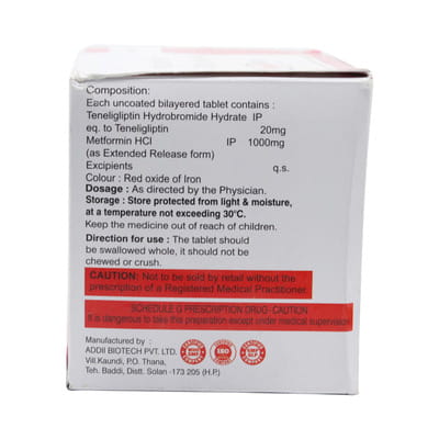Tenelife M Forte Strip Of 10 Tablets