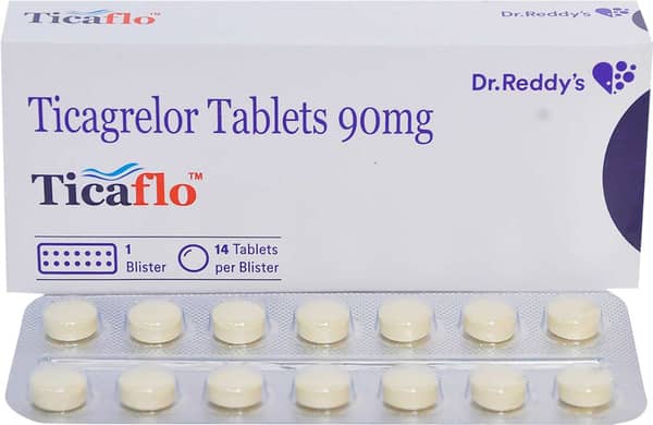 Ticaflo 90mg Strip Of 14 Tablets