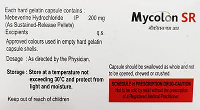 Mycolon 200mg Sr Strip Of 10 Capsules