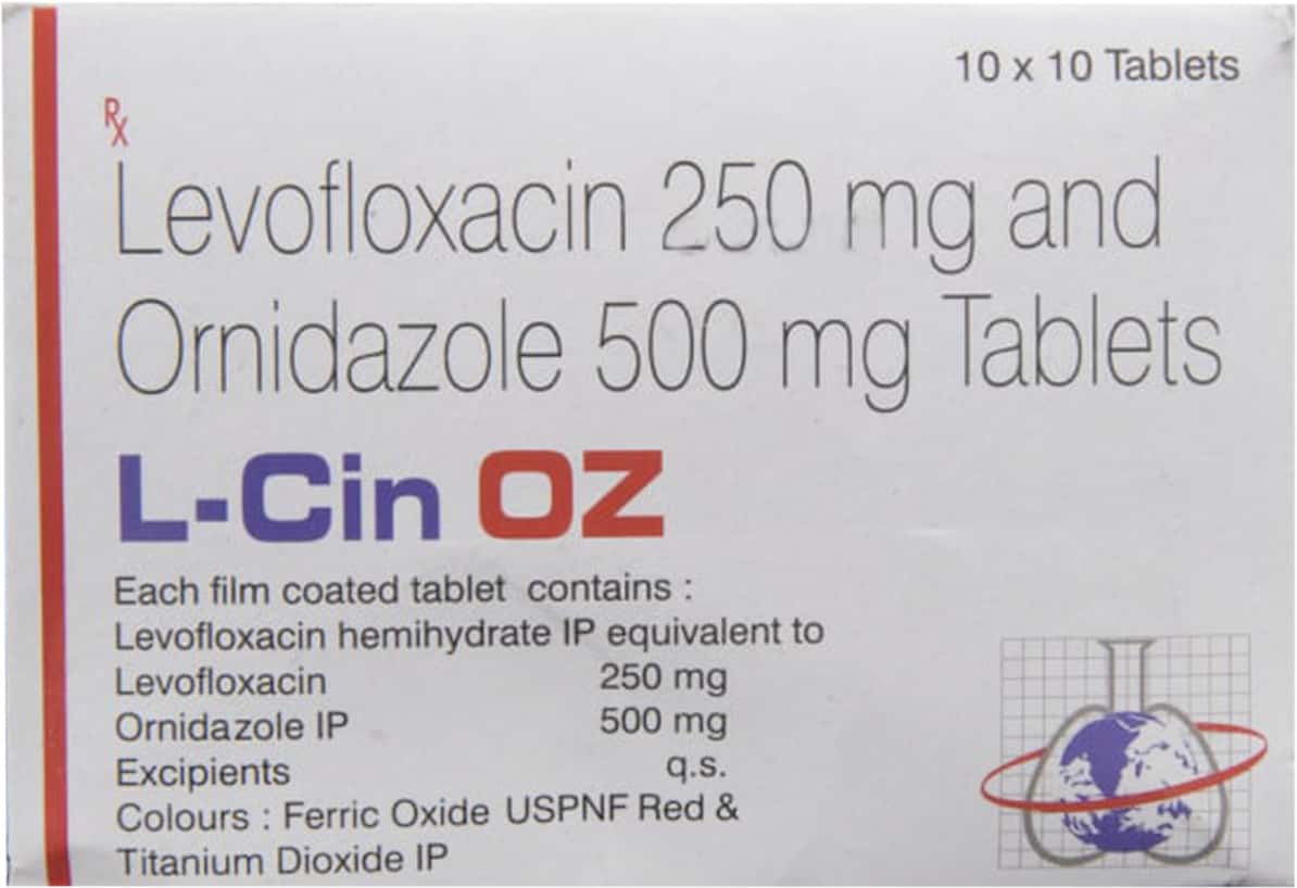 L-Cin OZ Tablet: Uses, Side Effects, Price, Dosage & More Info - PharmEasy