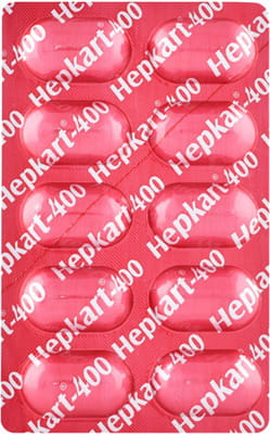 Hepkart 400mg Strip Of 10 Tablets