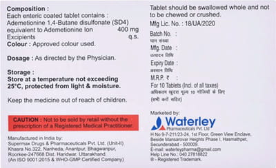 Hepkart 400mg Strip Of 10 Tablets