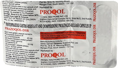 Prazoqol Dsr Strip Of 10 Capsules