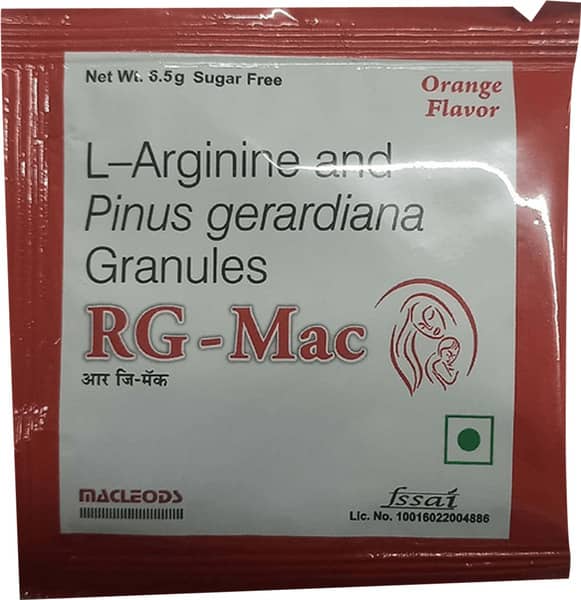 Rg Mac Orange Flavour Sugar Free Sachet Of 6.5gm Granules