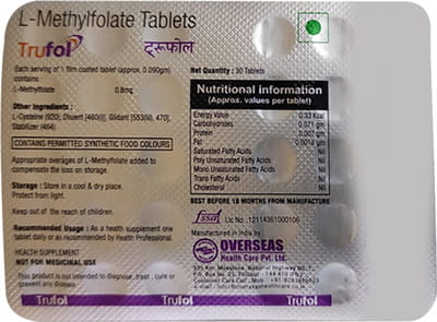 Trufol 0.8mg Strip Of 30 Tablets