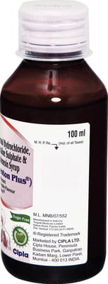 Cheston Plus Green Apple Flavour Sugar Free Bottle Of 100ml Expectorant