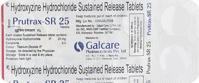 Prutrax Sr 25 Strip Of 10 Tablets