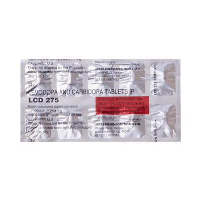 Lcd 275 Strip Of 10 Tablets