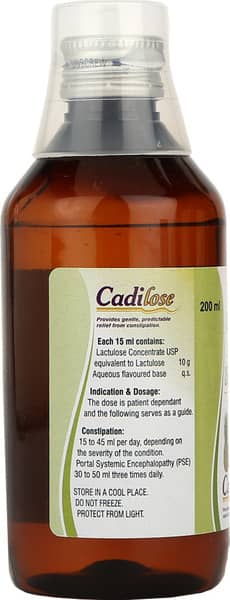 Cadilose Delicious Pineapple Flavour Bottle Of 200Ml Oral Solution