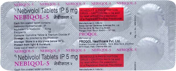Nebiqol 5mg Strip Of 10 Tablets