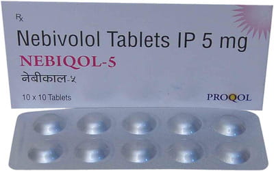 Nebiqol 5mg Strip Of 10 Tablets