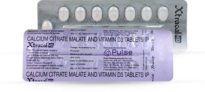Xtracal Hd Strip Of 15 Tablets