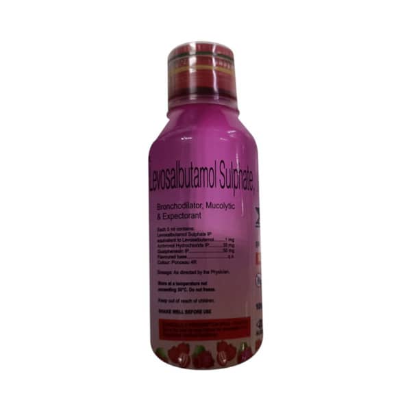 Xpect Ls Strawberry Raspberry Menthol Flavour Sugar Free Bottle Of 100Ml Syrup
