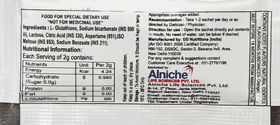 Ultrawyte Orange Flavour Sachet Of 2gm Mouth Dissolving Powder