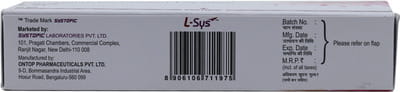L Sys Tube Of 50gm Cream