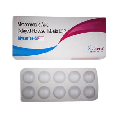 Mycorite S 360mg Strip Of 10 Tablets