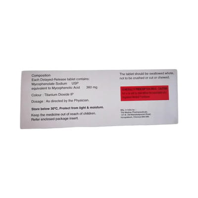 Mycorite S 360mg Strip Of 10 Tablets