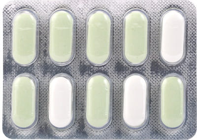 Glycomet Gp 3/1000mg Forte Strip Of 10 Tablets