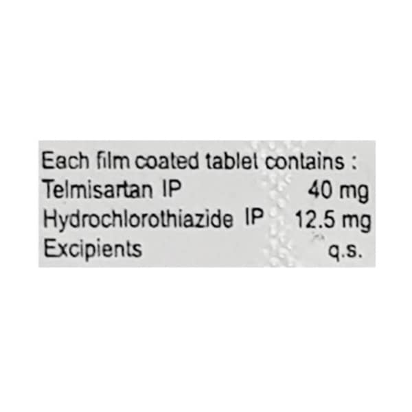 Telaid H 40/12.5mg Strip Of 10 Tablets