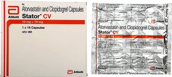 Stator Cv 10mg Strip Of 15 Capsules