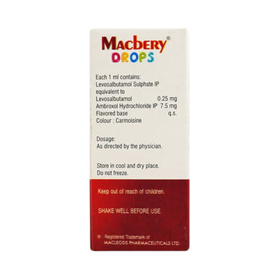 Macbery Bottle Of 15ml Oral Drops