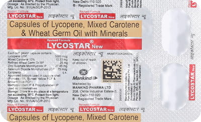 Lycostar New Strip Of 10 Capsules