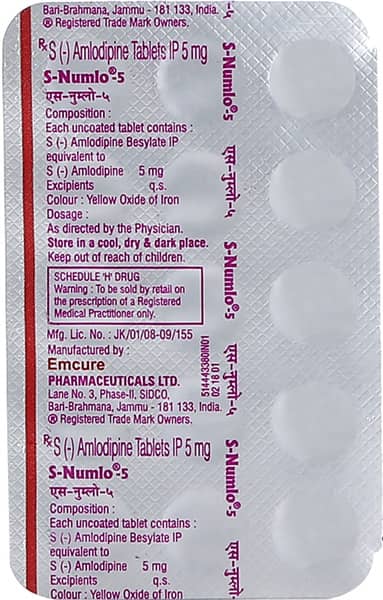 S Numlo 5 Strip Of 15 Tablets
