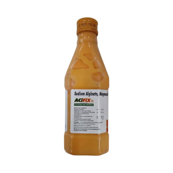 Acifix 3x Orange Flavour Sugar Free Bottle Of 180ml Suspension
