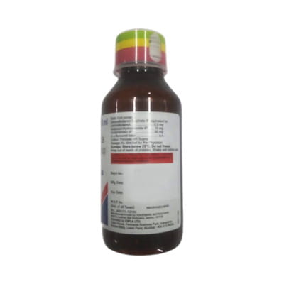 Asthalin Expectorant Plus Strawberry And Raspberry Flavour Bottle Of 100ml Syrup