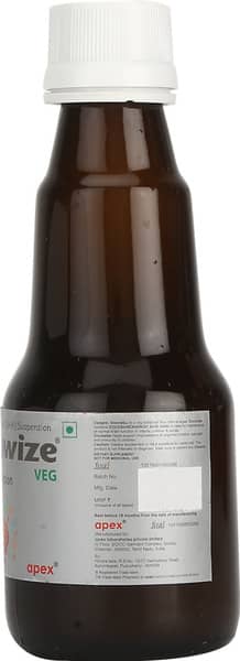 डोकोवाइज़ शाकाहारी की बोतल 100एमएल सस्पेंशन