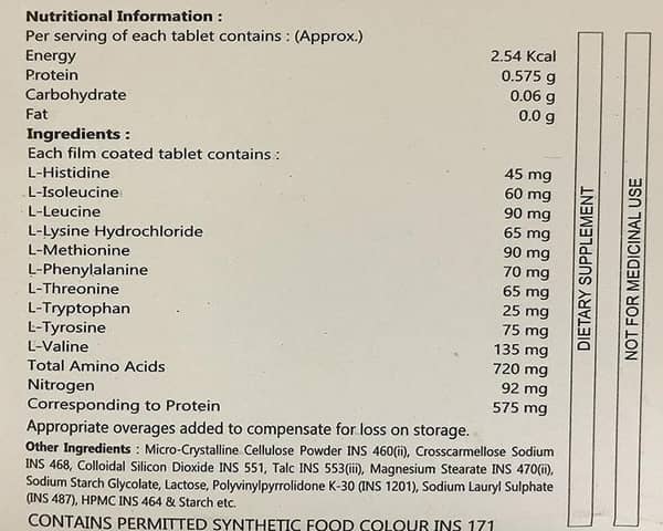 Essenamin Strip Of 10 Tablets