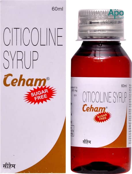Ceham Sugar Free Bottle Of 60ml Syrup