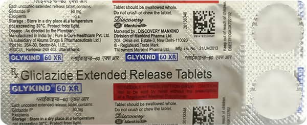 Glykind 60mg Xr Strip Of 10 Tablets